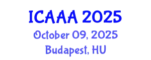 International Conference on Applied Aerodynamics and Aeromechanics (ICAAA) October 09, 2025 - Budapest, Hungary