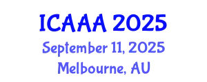 International Conference on Applied Aerodynamics and Aeromechanics (ICAAA) September 11, 2025 - Melbourne, Australia