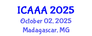 International Conference on Applied Aerodynamics and Aeromechanics (ICAAA) October 02, 2025 - Madagascar, Madagascar