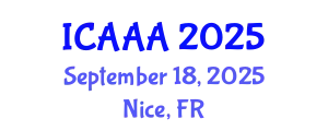 International Conference on Applied Aerodynamics and Aeromechanics (ICAAA) September 18, 2025 - Nice, France