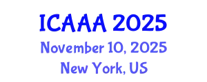 International Conference on Applied Aerodynamics and Aeromechanics (ICAAA) November 10, 2025 - New York, United States