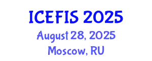 International Conference on Economics, Financial and Industrial Systems (ICEFIS) August 28, 2025 - Moscow, Russia