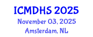 International Conference on Migration, Development and Human Security (ICMDHS) November 03, 2025 - Amsterdam, Netherlands