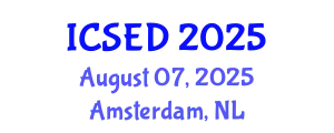 International Conference on Sustainable Economic Development (ICSED) August 07, 2025 - Amsterdam, Netherlands