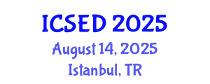 International Conference on Sustainable Economic Development (ICSED) August 14, 2025 - Istanbul, Turkey