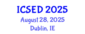 International Conference on Sustainable Economic Development (ICSED) August 28, 2025 - Dublin, Ireland