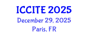 International Conference on Communication and Information Technology and Engineering (ICCITE) December 29, 2025 - Paris, France