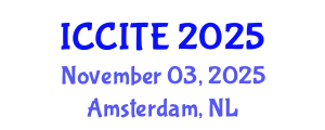 International Conference on Communication and Information Technology and Engineering (ICCITE) November 03, 2025 - Amsterdam, Netherlands