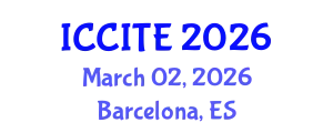 International Conference on Communication and Information Technology and Engineering (ICCITE) March 02, 2026 - Barcelona, Spain