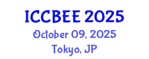 International Conference on Chemical, Biological and Environmental Engineering (ICCBEE) October 09, 2025 - Tokyo, Japan
