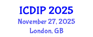International Conference on Digital Image Processing (ICDIP) November 27, 2025 - London, United Kingdom