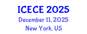 International Conference on Electrical and Communication Engineering (ICECE) December 11, 2025 - New York, United States
