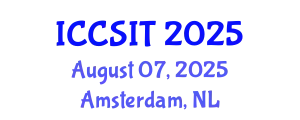 International Conference on Computer Science and Information Technology (ICCSIT) August 07, 2025 - Amsterdam, Netherlands