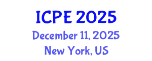 International Conference on Precision Engineering (ICPE) December 11, 2025 - New York, United States