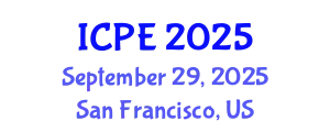 International Conference on Precision Engineering (ICPE) September 29, 2025 - San Francisco, United States