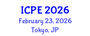 International Conference on Precision Engineering (ICPE) February 23, 2026 - Tokyo, Japan