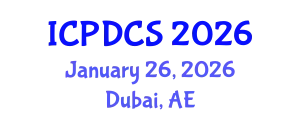 International Conference on Parallel and Distributed Computing Systems (ICPDCS) January 26, 2026 - Dubai, United Arab Emirates