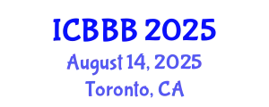 International Conference on Bioscience, Biotechnology, and Biochemistry (ICBBB) August 14, 2025 - Toronto, Canada