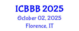 International Conference on Bioscience, Biotechnology, and Biochemistry (ICBBB) October 02, 2025 - Florence, Italy
