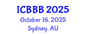 International Conference on Bioscience, Biotechnology, and Biochemistry (ICBBB) October 16, 2025 - Sydney, Australia