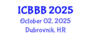 International Conference on Bioscience, Biotechnology, and Biochemistry (ICBBB) October 02, 2025 - Dubrovnik, Croatia