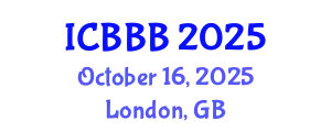 International Conference on Bioscience, Biotechnology, and Biochemistry (ICBBB) October 16, 2025 - London, United Kingdom