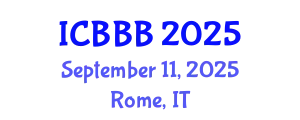 International Conference on Bioscience, Biotechnology, and Biochemistry (ICBBB) September 11, 2025 - Rome, Italy