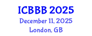 International Conference on Bioscience, Biotechnology, and Biochemistry (ICBBB) December 11, 2025 - London, United Kingdom