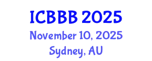 International Conference on Bioscience, Biotechnology, and Biochemistry (ICBBB) November 10, 2025 - Sydney, Australia