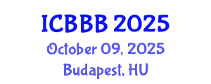 International Conference on Bioscience, Biotechnology, and Biochemistry (ICBBB) October 09, 2025 - Budapest, Hungary