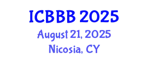 International Conference on Bioscience, Biotechnology, and Biochemistry (ICBBB) August 21, 2025 - Nicosia, Cyprus