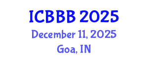 International Conference on Bioscience, Biotechnology, and Biochemistry (ICBBB) December 11, 2025 - Goa, India