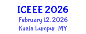 International Conference on Environmental and Ecological Engineering (ICEEE) February 12, 2026 - Kuala Lumpur, Malaysia