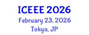 International Conference on Environmental and Ecological Engineering (ICEEE) February 23, 2026 - Tokyo, Japan
