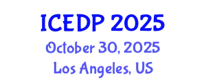 International Conference on Educational and Developmental Psychology (ICEDP) October 30, 2025 - Los Angeles, United States