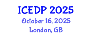 International Conference on Educational and Developmental Psychology (ICEDP) October 16, 2025 - London, United Kingdom