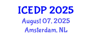 International Conference on Educational and Developmental Psychology (ICEDP) August 07, 2025 - Amsterdam, Netherlands