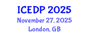 International Conference on Educational and Developmental Psychology (ICEDP) November 27, 2025 - London, United Kingdom