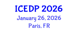 International Conference on Educational and Developmental Psychology (ICEDP) January 26, 2026 - Paris, France