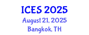 International Conference on Educational Sciences (ICES) August 21, 2025 - Bangkok, Thailand