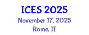 International Conference on Educational Sciences (ICES) November 17, 2025 - Rome, Italy