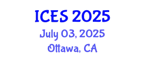 International Conference on Educational Sciences (ICES) July 03, 2025 - Ottawa, Canada