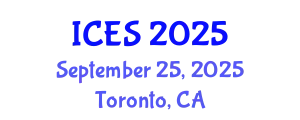 International Conference on Educational Sciences (ICES) September 25, 2025 - Toronto, Canada