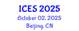 International Conference on Educational Sciences (ICES) October 02, 2025 - Beijing, China