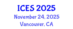 International Conference on Educational Sciences (ICES) November 24, 2025 - Vancouver, Canada