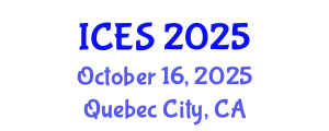 International Conference on Educational Sciences (ICES) October 16, 2025 - Quebec City, Canada