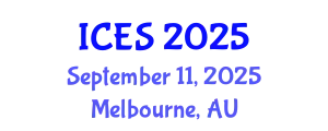 International Conference on Educational Sciences (ICES) September 11, 2025 - Melbourne, Australia