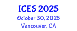 International Conference on Educational Sciences (ICES) October 30, 2025 - Vancouver, Canada