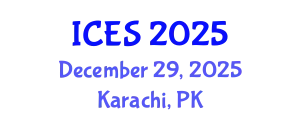 International Conference on Educational Sciences (ICES) December 29, 2025 - Karachi, Pakistan