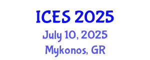 International Conference on Educational Sciences (ICES) July 10, 2025 - Mykonos, Greece